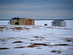 01B Hunters Cabins On Bylot Island On Day 3 Of Floe Edge Adventure Nunavut Canada